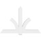 Ekena Millwork Redmond Architectural Grade PVC Gable Bracket, 72"W x 48"H x 4"D x 6"F, 16/12 Pitch GBP072X48X0406RED00 - alternate 2